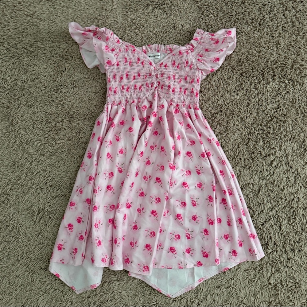 Pink Floral Dress